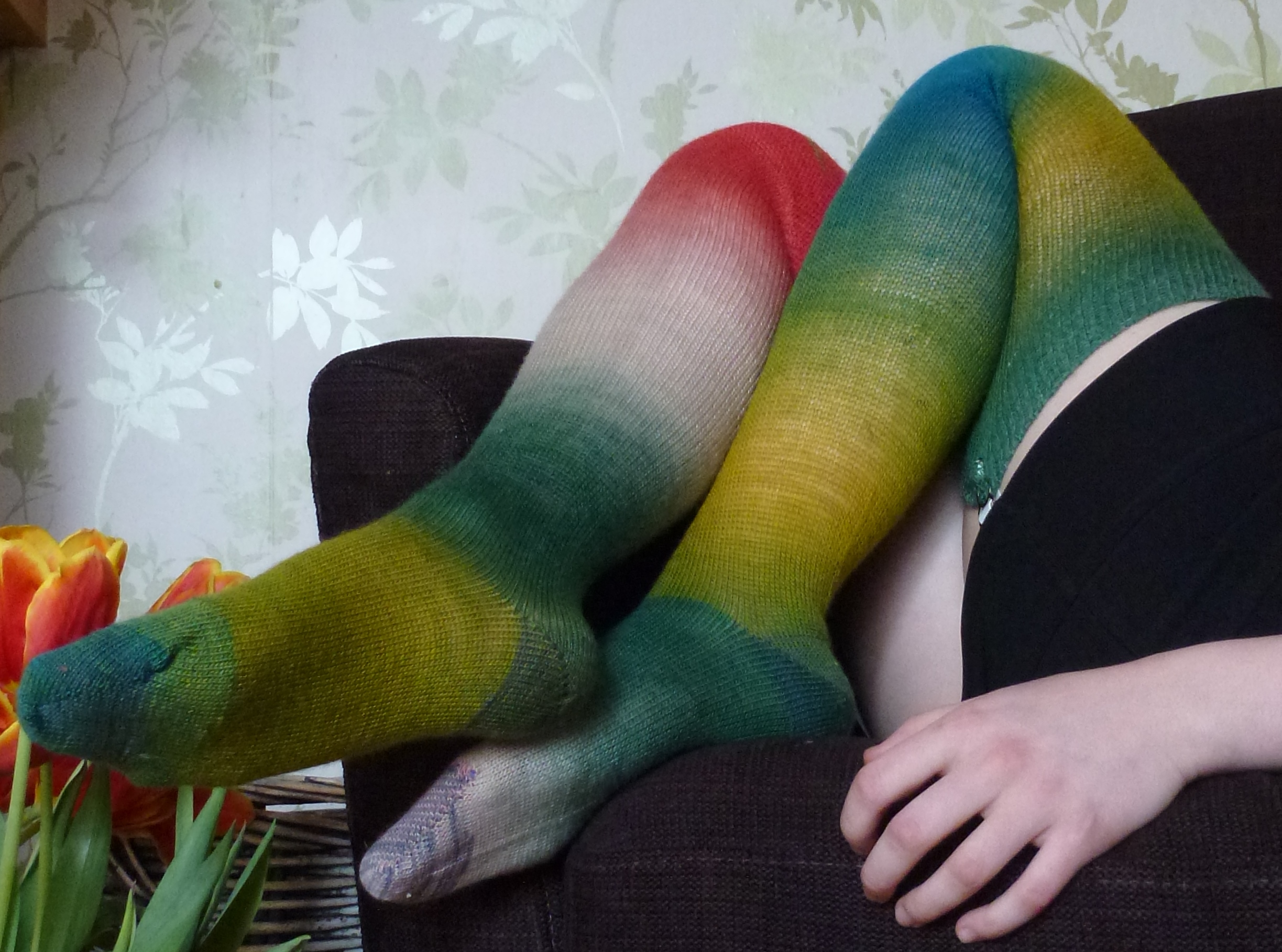 Steampunk Knee Socks Stockings Long Socks_Leggings_4.jpg